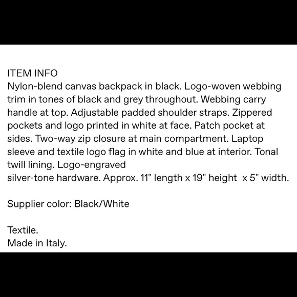 Off-White Industrial Logo Backpack - Picture 8 of 10